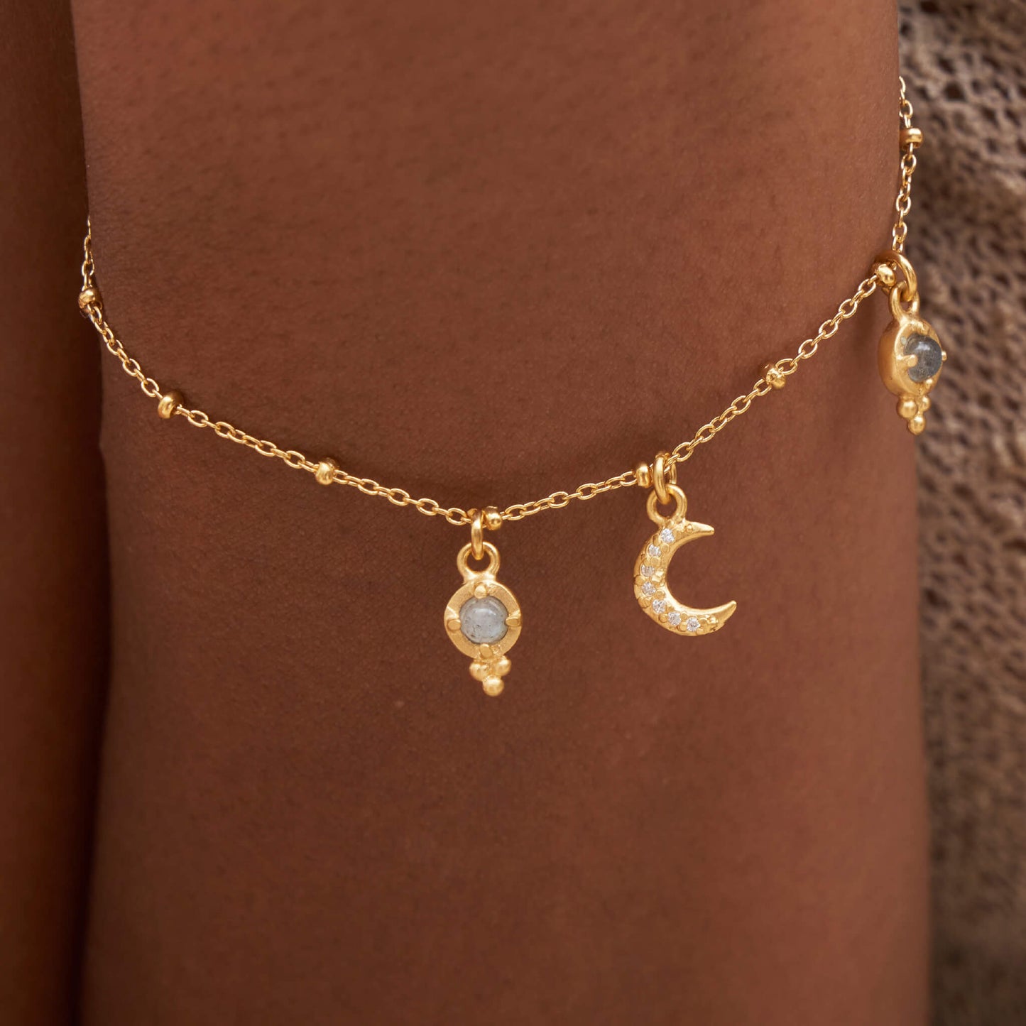 Stars and Moon Armkette